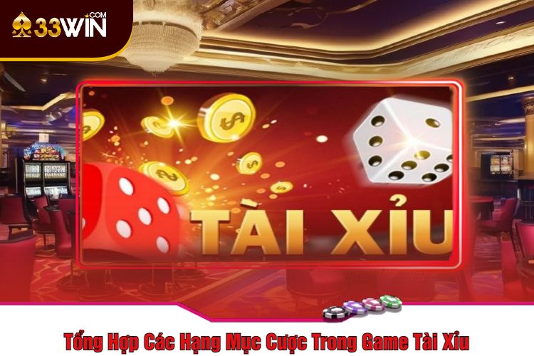 Tổng Hợp Các Hạng Mục Cược Trong Game Tài Xỉu